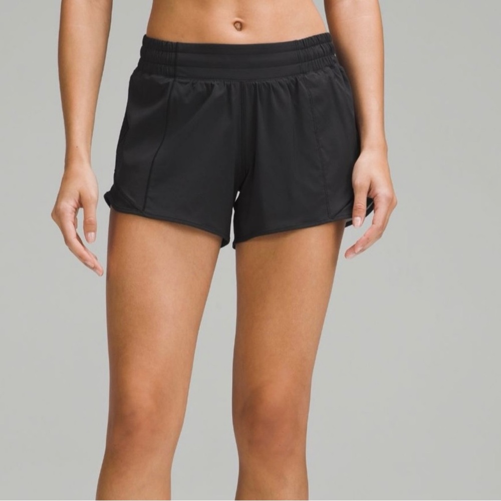 Lululemon Athletica Black Athletic Shorts Lightweight Breathable